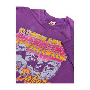 Mount Rushmore South Dakota Single Stitch 1994 Banger T-Shirt Made In USA Size L